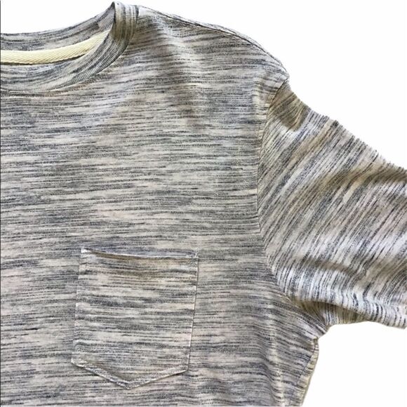 Paper Denim& Cloth Space Dyed Crew Neck Tee - Picture 2 of 6